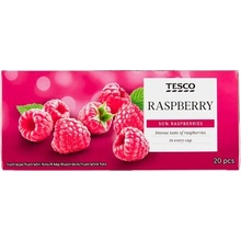 Tesco Ovocný čaj s malinami a ibištekom 20 x 2 g
