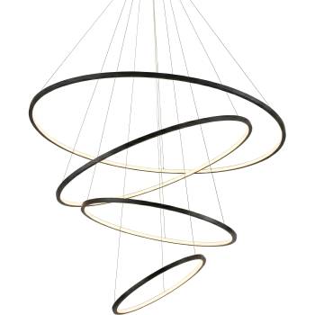 Image 1 of Дизайнерски спираловиден полилей Twist 80W 3CCT (10112P/4)