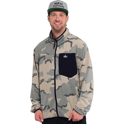 Darko Fleecová mikina desert camo