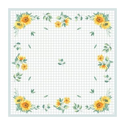 Dunicel Ubrus 84 x 84 cm SUNFLOWER DAY 20 ks