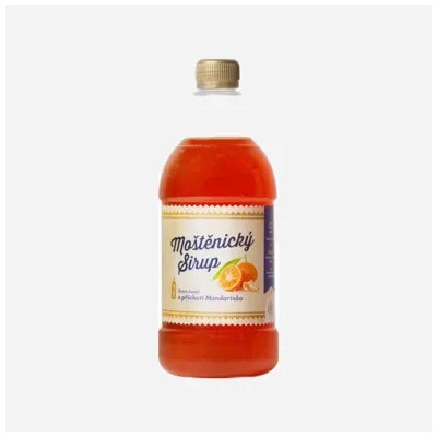 Moštěnický sirup Mandarinkový 0,7 l