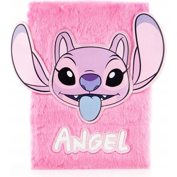 Pyramid Плюшен тефтер Pyramid - Lilo & Stitch, Angel, A5 (SR2402811)