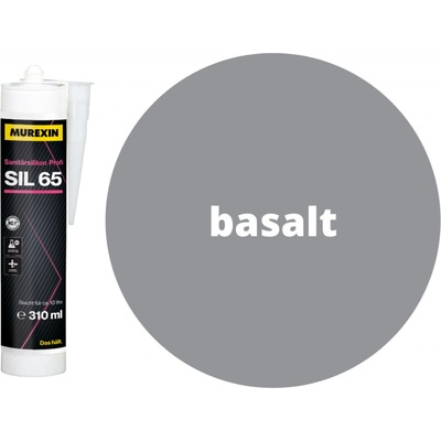 Murexin SIL 65 Profi Sanitárny silikón 310 g basalt