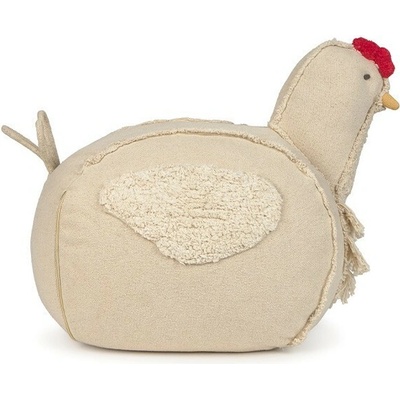 Lorena Canals sedací vak chicken 40x44 cm béžová