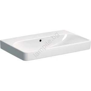 Geberit 500.249. 00.2 - Стенна мивка Smyle Square 75 x 48 см, керамика/бяла (GB0147)