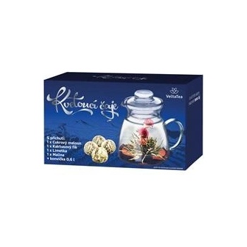 Velta Tea Dárková kazeta Zelené kvetoucí čaje 4 ks