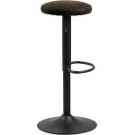 Actona Сив тапициран бар стол с регулируема височина (височина на седалката 62 cm) Finch - Actona (85631)