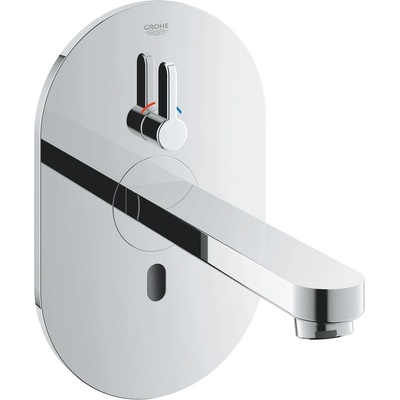 GROHE Eurosmart Cosmopolitan E Инфрачервена електроника за умивалник, със смесител и регулируем ограничител на температурата (36315000)