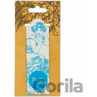 Presco Group Magnetická záložka Alfons Mucha – Topaz, Fresh Collection