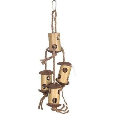 A.K. for Pets B.V. Hračka pták přírodní Bamboo S Quapas! 38x11 cm