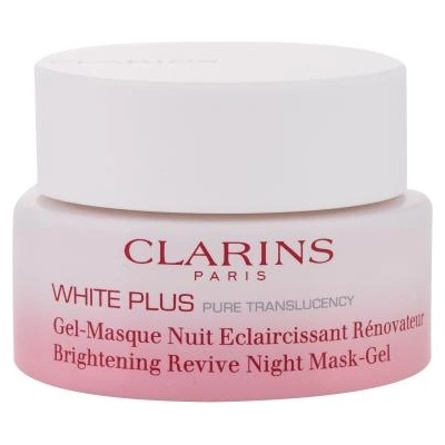 Clarins White Plus Brightening Revive Night Mask-Gel озаряваща нощна маска за лице 50 ml за жени