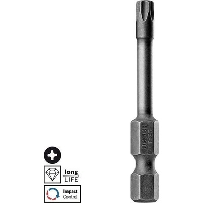Skrutkovací bit Bosch Diamond Impact T25, L 50 mm - 2608522055