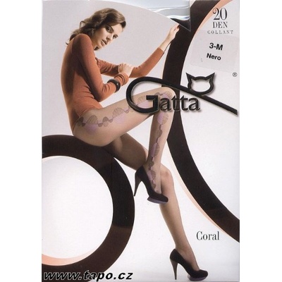 Gatta CORAL 20 DEN nero-černé