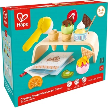 HaPe International Игрален комплект HaPe International - Кът за сладолед, 20 части (H3217)