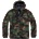 Brandit Яке с качулка от полар Brandit Teddyfleece Worker, woodland (5024.10)