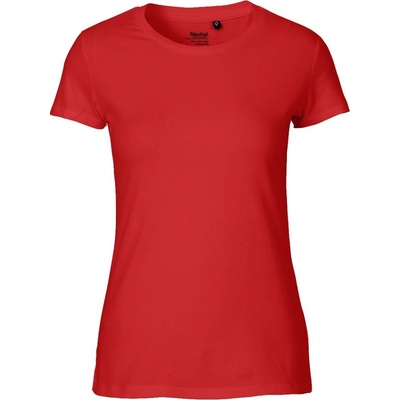 Neutral Dámske tričko Classic z organickej Fairtrade bavlny Červená