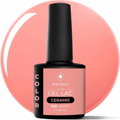 ENII NAILS Gel lak Ceramic 140 Sweet 10 ml