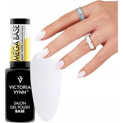 Victoria Vynn MEGA BASE Milky White Mléčná stavební hybridní báze 8 ml