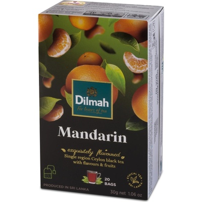 Dilmah Mandarin čaj s přívěskem Mandarinka 20 sáčků