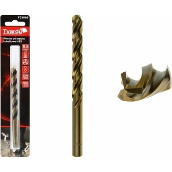 Kobaltový vrták HSS M35 10mm - Tvardy T03100