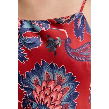 Farm Rio Рокля Farm Rio в червено дълга със стандартна кройка 336535 (336535)