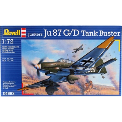 Revell R04692 Юнкесрс Ju 87 G/D - сглобяем модел (R04692)