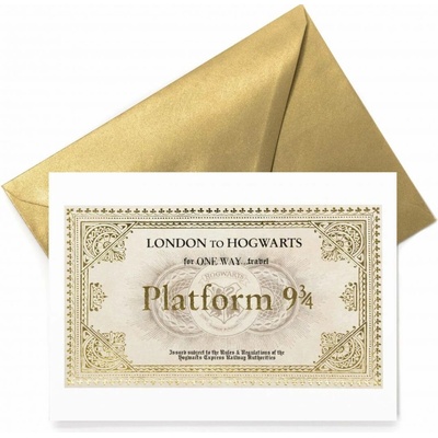 MinaLima Přáníčko: Jízdenka