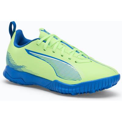 Детски футболни обувки PUMA Ultra 5 Play TT Jr fizzy apple/puma white