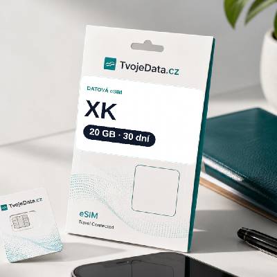 eSIM Lokální 20 GB / 30 dní