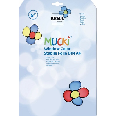 Fólie pre farby na sklo Mücke 3 listy A4