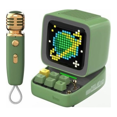 Divoom DITOO MIC Green Bluetooth Karaoke Reproduktor