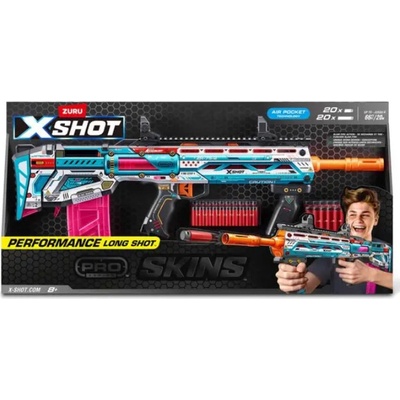 Pistole X SHOT Skins Pro Series Longshot Blaster