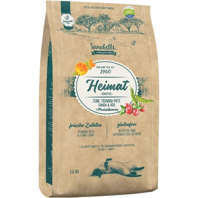 Sanabelle Heimat Sensitive krůtí maso z volného chovu 2 kg