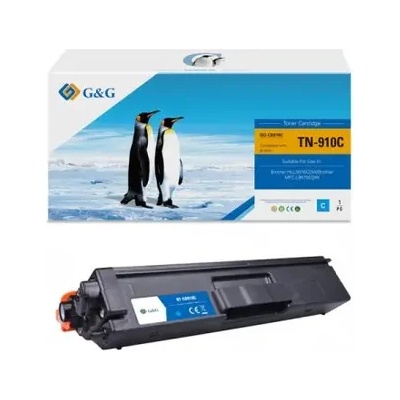Compatible КАСЕТА ЗА BROTHER HL L9310CDW/MFC L9570CDW - Cyan - TN910C (TN-910C) - PN NT-CB910C - G&G (100BRATN 910CG)