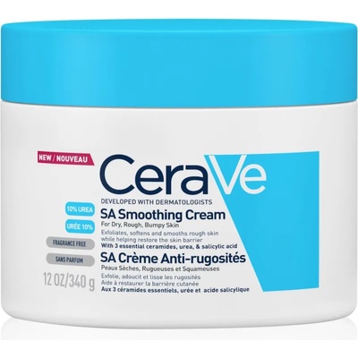 CeraVe SA овлажняващ омекотяващ крем за суха или много суха кожа 340 гр