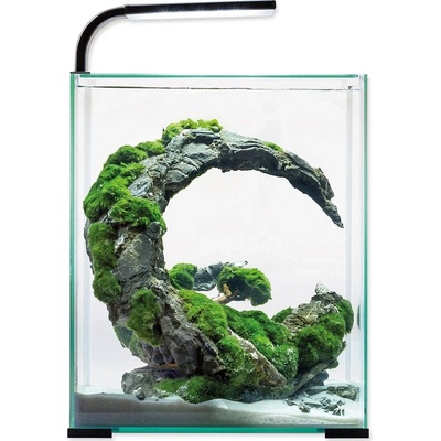 Aquael Shrimp Smart Day & Night akvarijní set černý 29 x 29 x 35 cm 30 l