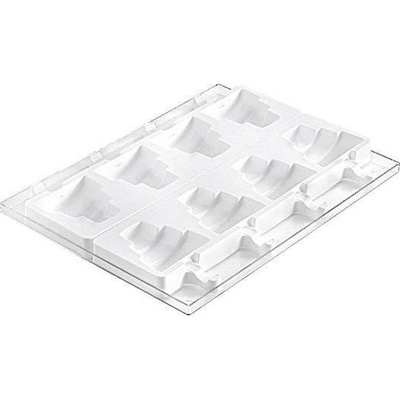 Profesionálna silikónová forma na nanuky — svadobná torta, 8,5 × 8,3 cm - Silikomart