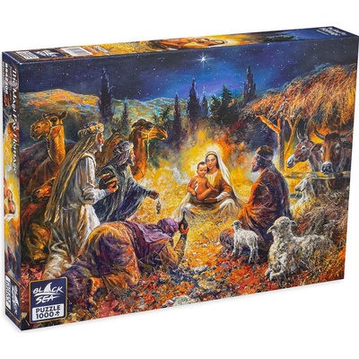 Black Sea Пъзел Black Sea Premium от 1000 части - Поклонението на влъхвите (BS42206)