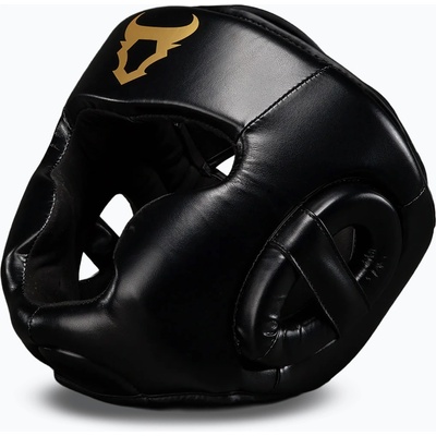 Venum Боксова каска Venum Ringhorns Charger Headgear black/gold