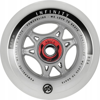 Powerslide INFINITY RTR 84mm 85A + ložiska ABEC9 4 ks