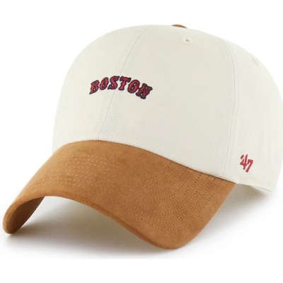 47 Brand Boston Red Sox MLB Script Suede Visor 47 Clean Up