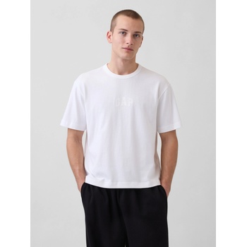 GAP Скъсена тежка тениска с лого 1969 GAP GAP | Byal | МЪЖЕ | XS