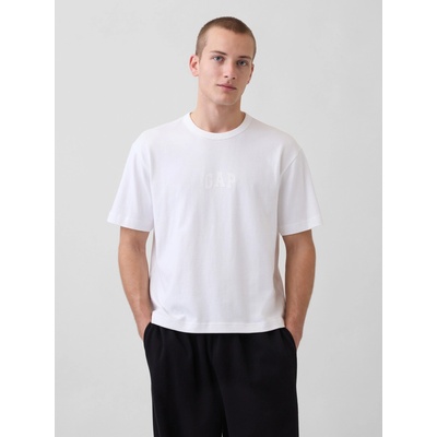 GAP Скъсена тежка тениска с лого 1969 GAP GAP | Byal | МЪЖЕ | XS