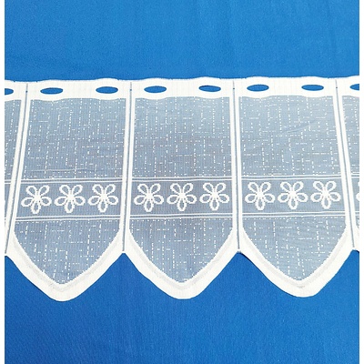 Žakárová záclona DECOR 11483 výška 45 cm