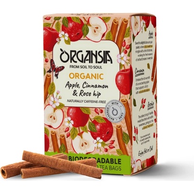 ORGANSIA BIO Apple Cinnamon and Rosehip 18 x 1,8 g