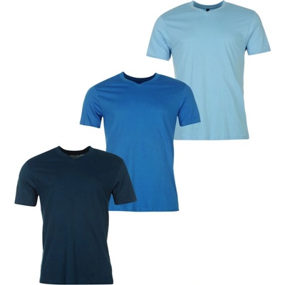 Donnay 3 Pack výstřih do V tričko pánské
