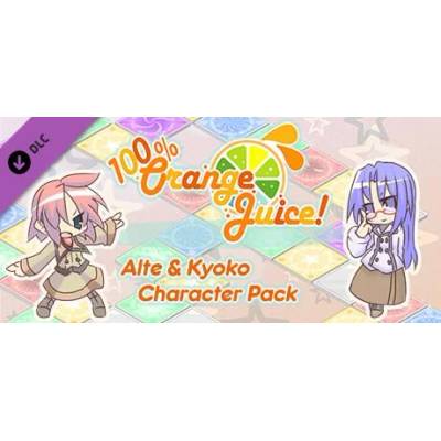 Игра 100% Orange Juice - Alte & Kyoko Character Pack за PC Steam, Електронна доставка