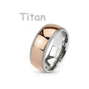 Steel Edge Titánový prsteň Spikes 4379