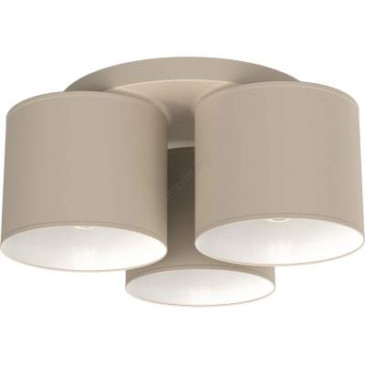 Luminex Плафон ARDEN 3xE27/15W/230V Ø 30 см бежов (LU4234)