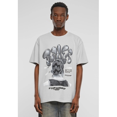 Mister Tee Мъжка тениска в сив цвят Power Foward 2.0 OversizeUB-MT3122-02946 - Сив, размер XXL